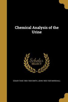 portada Chemical Analysis of the Urine