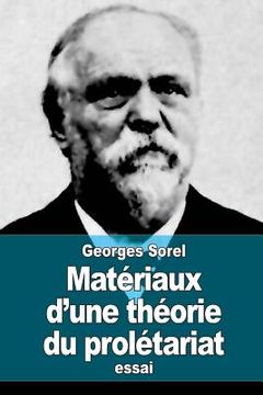 portada Matériaux d'une théorie du prolétariat (in French)