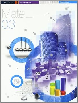 portada Matematicas 3 ESO (Tres Trimestres) (Aula 360º) (in Spanish)
