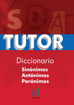 portada Diccionario tutor sinónimos, antónimos y parónimos