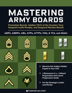 portada Mastering Army Boards (en Inglés)