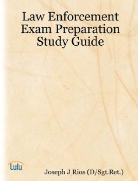 portada law enforcement exam preparation study guide (in English)