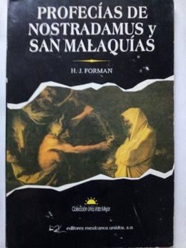 portada Profecias de Nostradamus y san Malaquias = Prophesies of Nostradamus and st. Malek