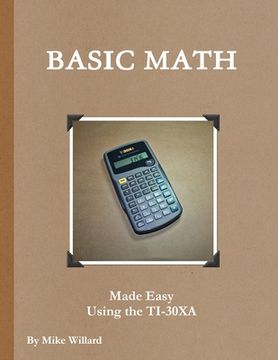 portada Basic Shop Math made easy using the TI-30XA (en Inglés)