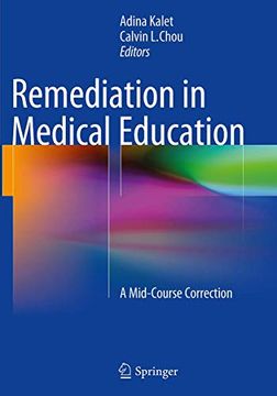 portada Remediation in Medical Education: A Mid-Course Correction (en Inglés)