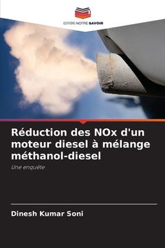 portada Réduction des NOx d'un moteur diesel à mélange méthanol-diesel (in French)