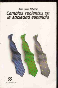 portada Cambios recientes en la sociedad española (Tablero)