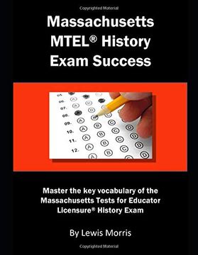 portada Massachusetts Mtel History Exam Success: Master the key Vocabulary of the Massachusetts Tests for Educator Licensure History Exam (in English)
