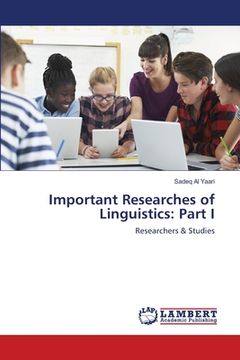 portada Important Researches of Linguistics: Part I (en Inglés)