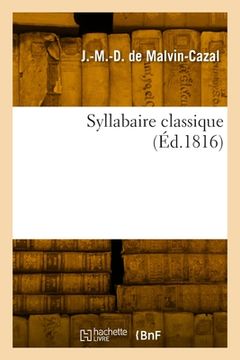 portada Syllabaire classique (en Francés)
