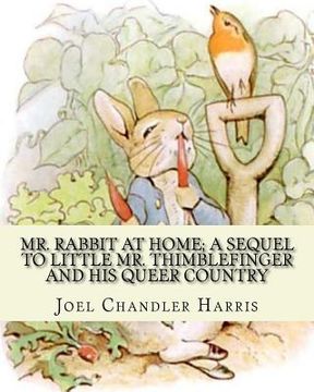 portada Mr. Rabbit at home; a sequel to Little Mr. Thimblefinger and his queer country: By: Joel Chandler Harris, illustrations By: Oliver Herford(1863-1935) (en Inglés)