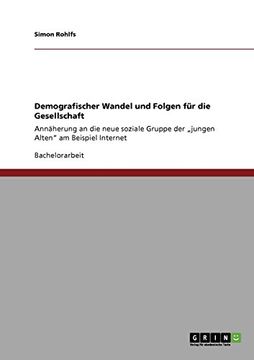 portada Demografischer Wandel und Folgen für die Gesellschaft (German Edition)