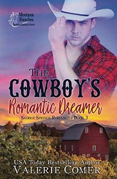portada The Cowboy's Romantic Dreamer: A Christian Romance (Saddle Springs Romance Series) (en Inglés)