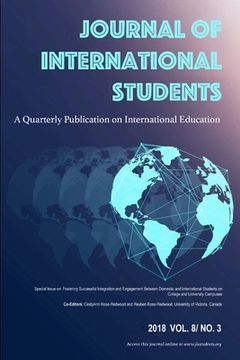 portada Journal of International Students 2018 Vol 8 Issue 3 (en Inglés)