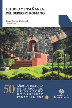 portada Estudio y enseñanza del Derecho Romano (in Spanish)
