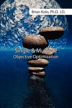 portada single and multiple objective optimization (en Inglés)