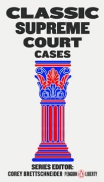 portada CLASSIC SUPREME COURT CASES (en Inglés)