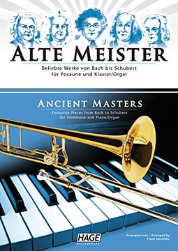 portada Alte Meister für Posaune und Klavier/Orgel: Beliebte Werke von Bach bis Schubert