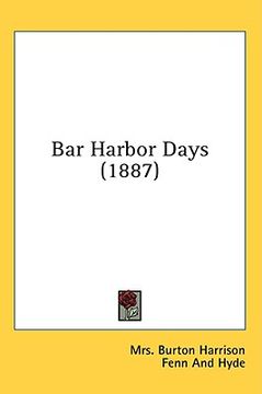 portada bar harbor days (1887) (in English)
