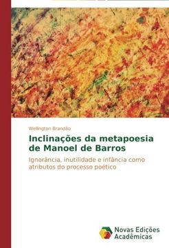 portada Inclinações da metapoesia de Manoel de Barros