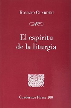 portada Espiritu de la Liturgia, el (in Spanish)