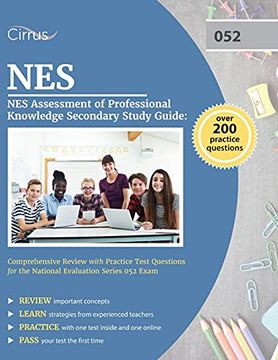 portada Nes Assessment of Professional Knowledge Secondary Study Guide: Comprehensive Review With Practice Test Questions for the National Evaluation Series 052 Exam (en Inglés)