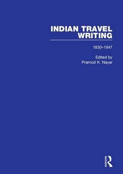 portada Indian Travel Writing, 1830-1947