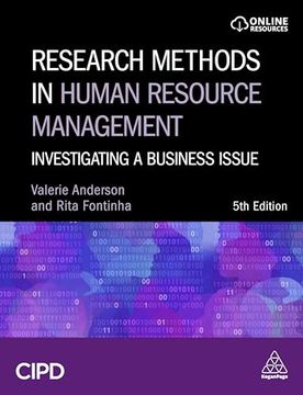 portada Research Methods in Human Resource Management: Investigating a Business Issue (en Inglés)
