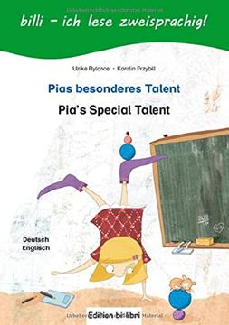 portada Pias Besonderes Talent: Kinderbuch Deutsch-Englisch mit Leserätsel