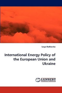portada international energy policy of the european union and ukraine (en Inglés)