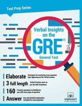 portada Verbal Insights on the GRE General Test (Test Prep Series) (Volume 5)