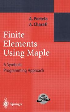 portada finite elements using maple (en Inglés)