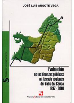 portada Evaluación de las finanzas públicas en las sub-regiones del Valle del Cauca 1997-2001