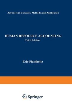 portada Human Resource Accounting: Advances in Concepts, Methods and Applications (en Inglés)