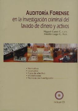 portada auditoria forense en la investigacion criminal del lavado de dinero y activos