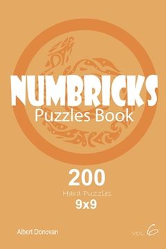 portada Numbricks - 200 Hard Puzzles 9x9 (Volume 6) (en Inglés)