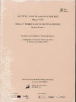 Motete Sancte Ferdinande Rex. Misa A 7 Sobre Sancte Ferdinande Rex