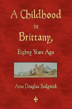 portada a childhood in brittany eighty years ago (in English)