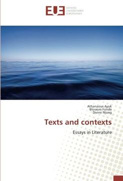 portada Texts and contexts: Essays in Literature