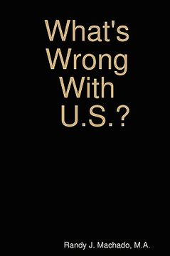 portada what's wrong with u.s.? (in English)