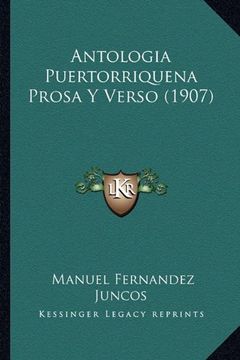 portada Antologia Puertorriquena Prosa y Verso (1907)