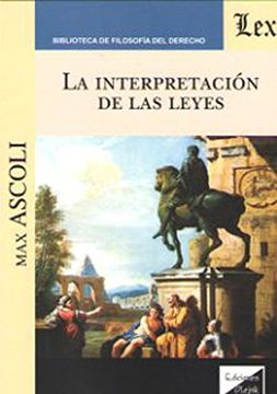 portada La Interpretacion de las Leyes (in Spanish)