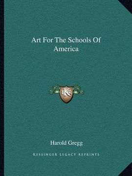 portada art for the schools of america (en Inglés)