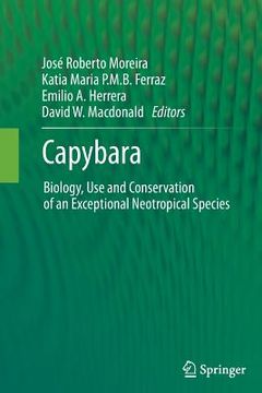 portada Capybara: Biology, Use and Conservation of an Exceptional Neotropical Species (en Inglés)