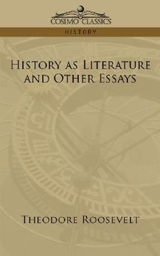 portada history as literature and other essays (en Inglés)