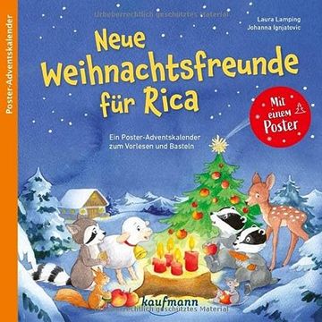 portada Neue Weihnachtsfreunde für Rica: Ein Poster-Adventskalender zum Vorlesen und Basteln (en Alemán)