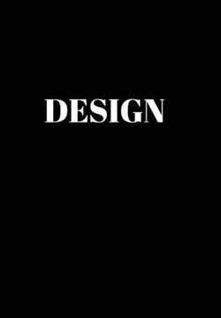 portada Design: Hardcover Black Decorative Book for Decorating Shelves, Coffee Tables, Desk, Bookcase, Living Room, Office, Home Accen (en Inglés)