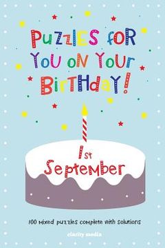 portada Puzzles for you on your Birthday - 1st September (en Inglés)