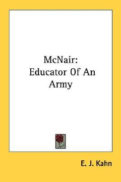 portada mcnair: educator of an army