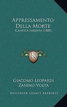 portada Appressamento Della Morte: Cantica Inedita (1880) (en Italiano)